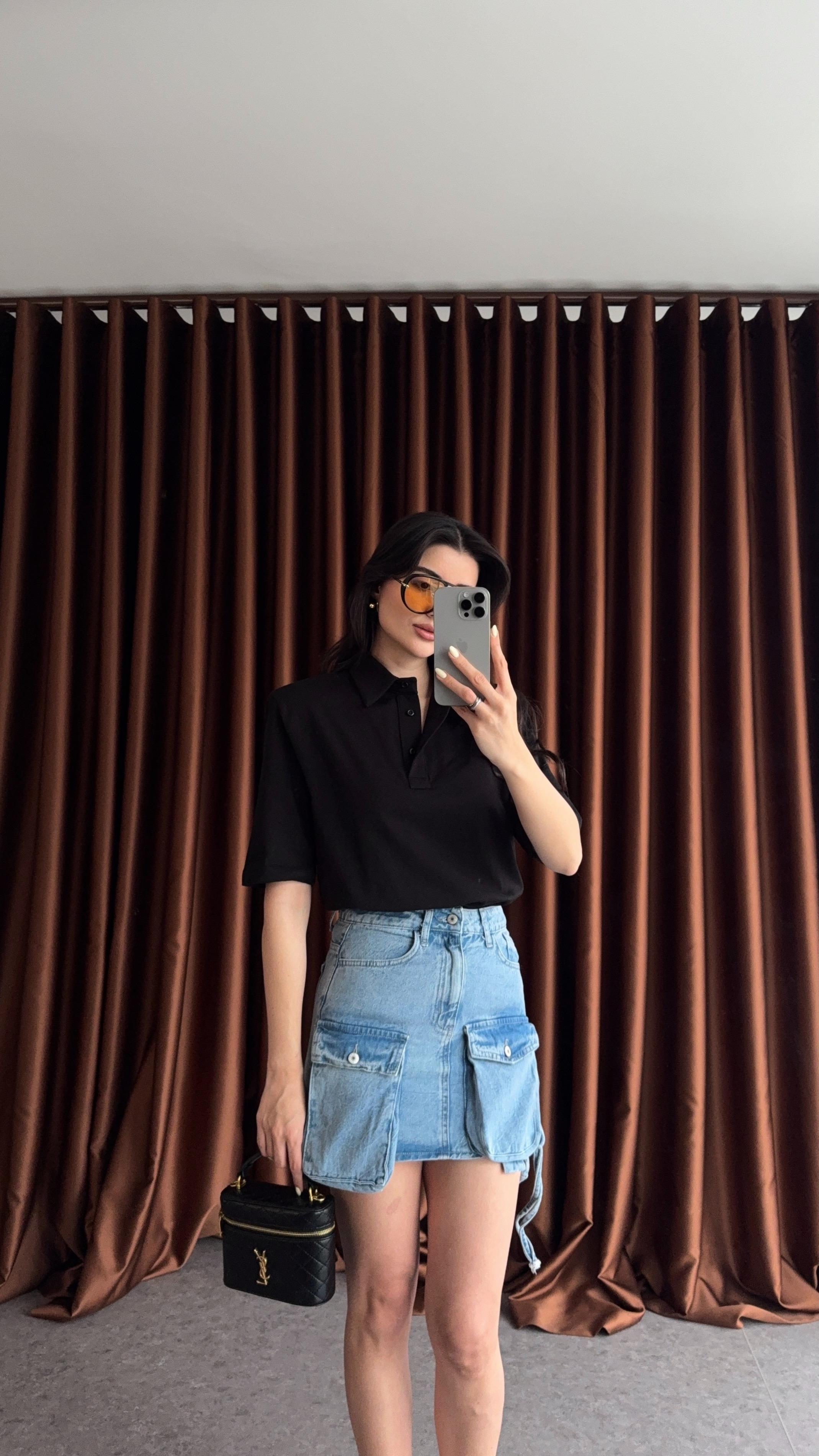 Cepli Denim Etek