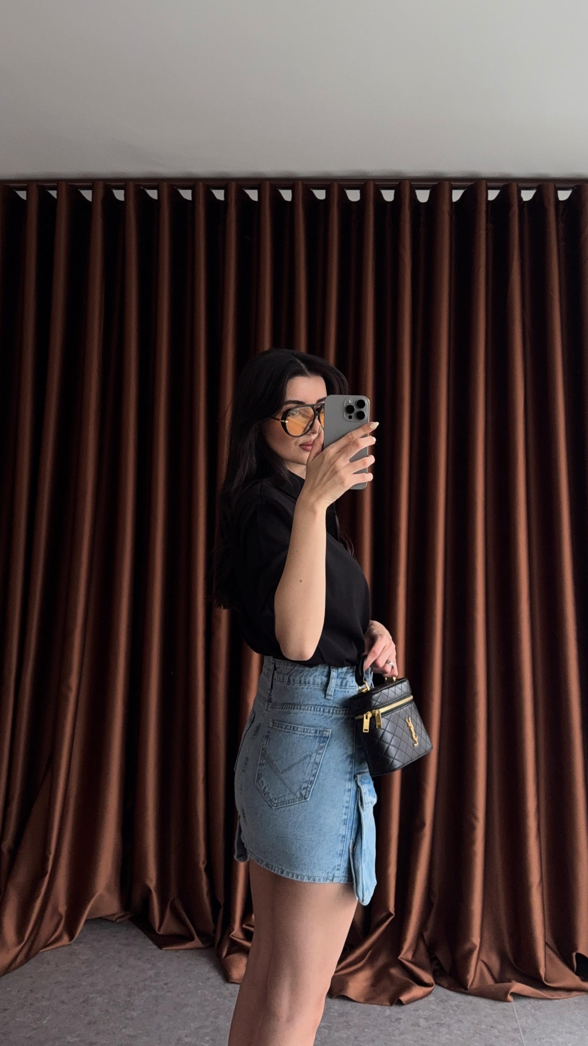 Cepli Denim Etek