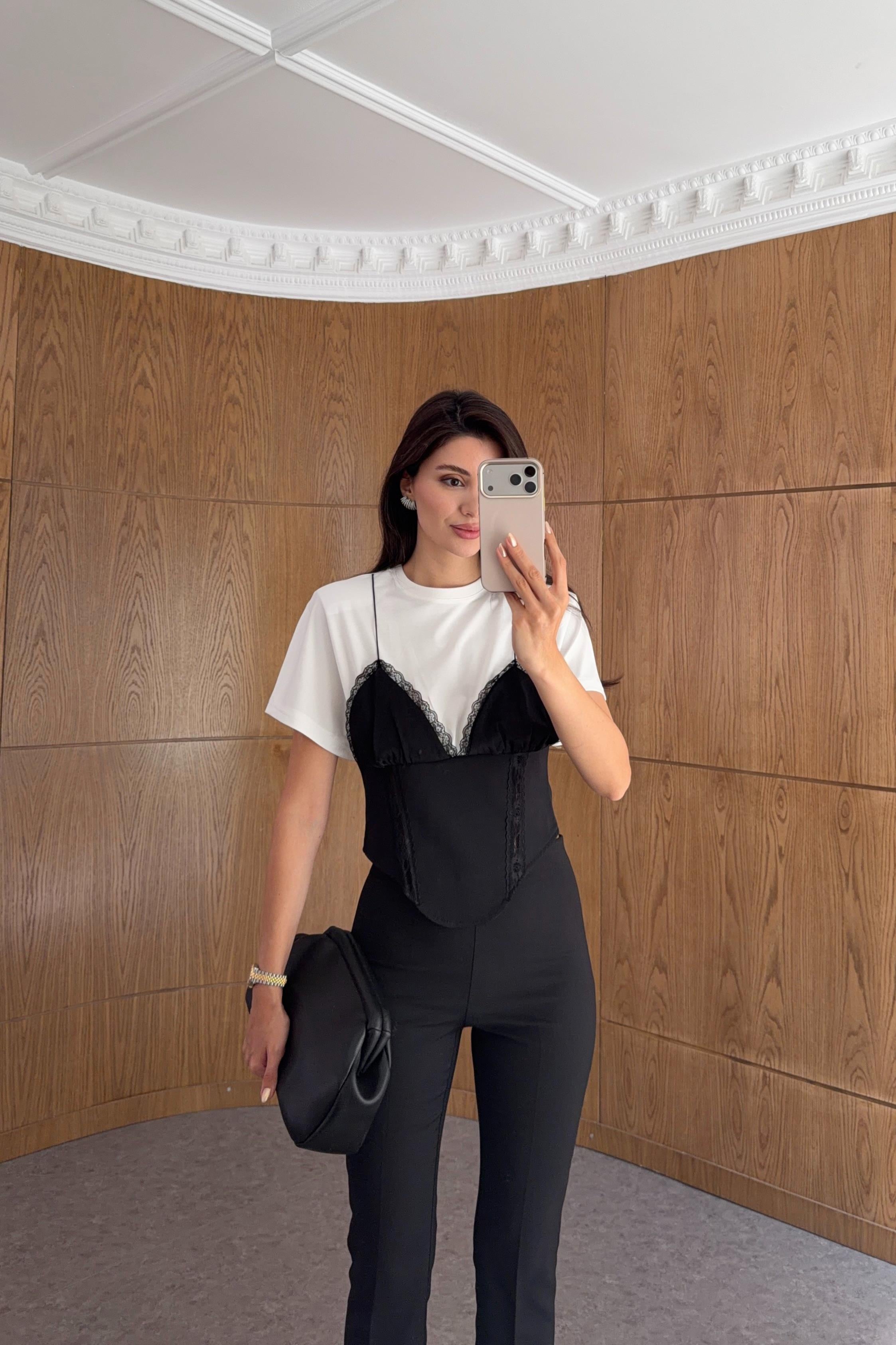 Dantelli Korse Tshirt