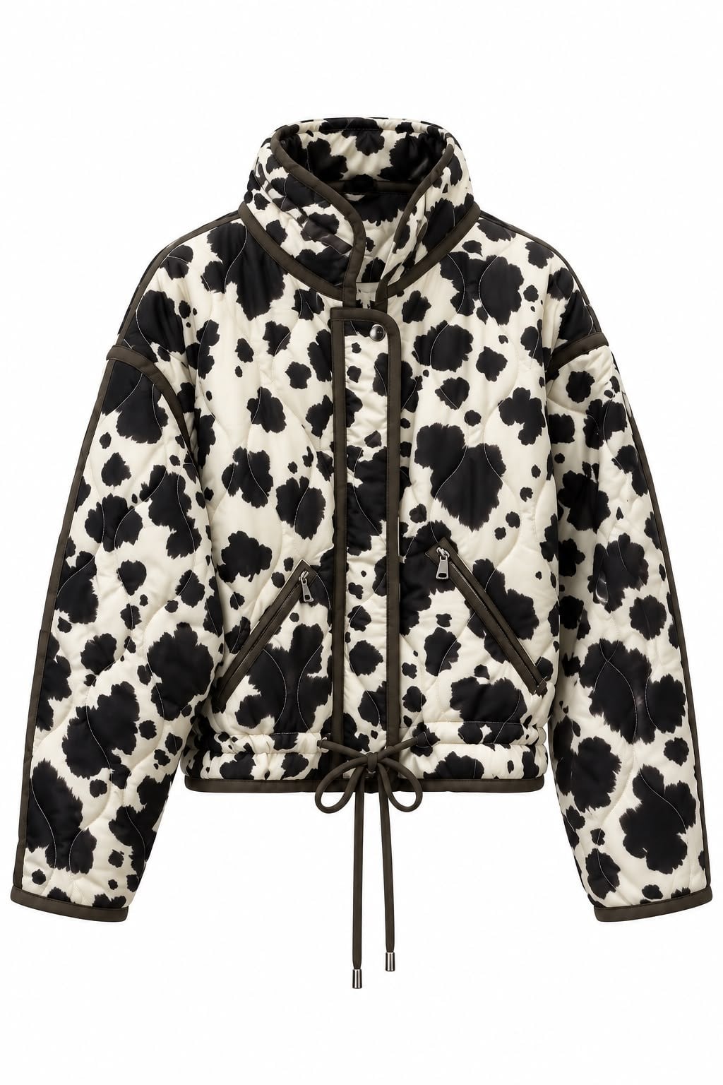 İthal Animal Print Mont