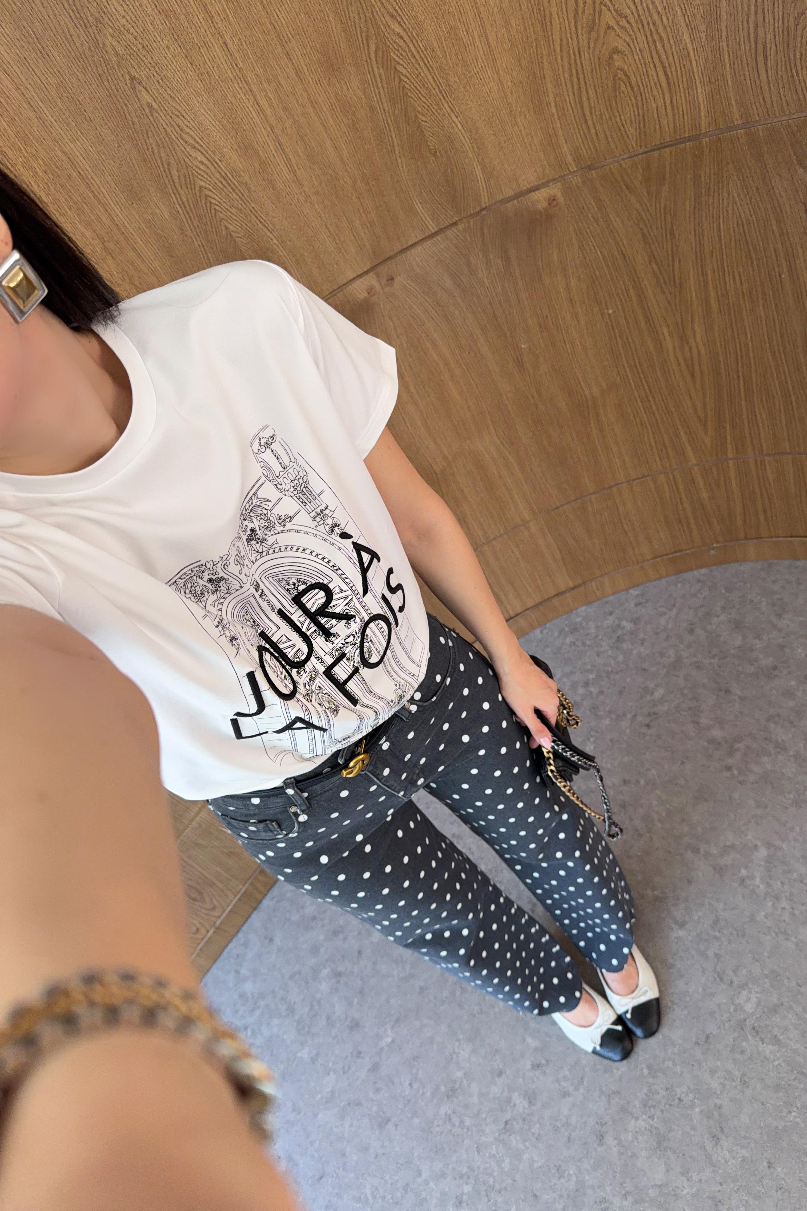 Jour A La Fois Beyaz Tshirt