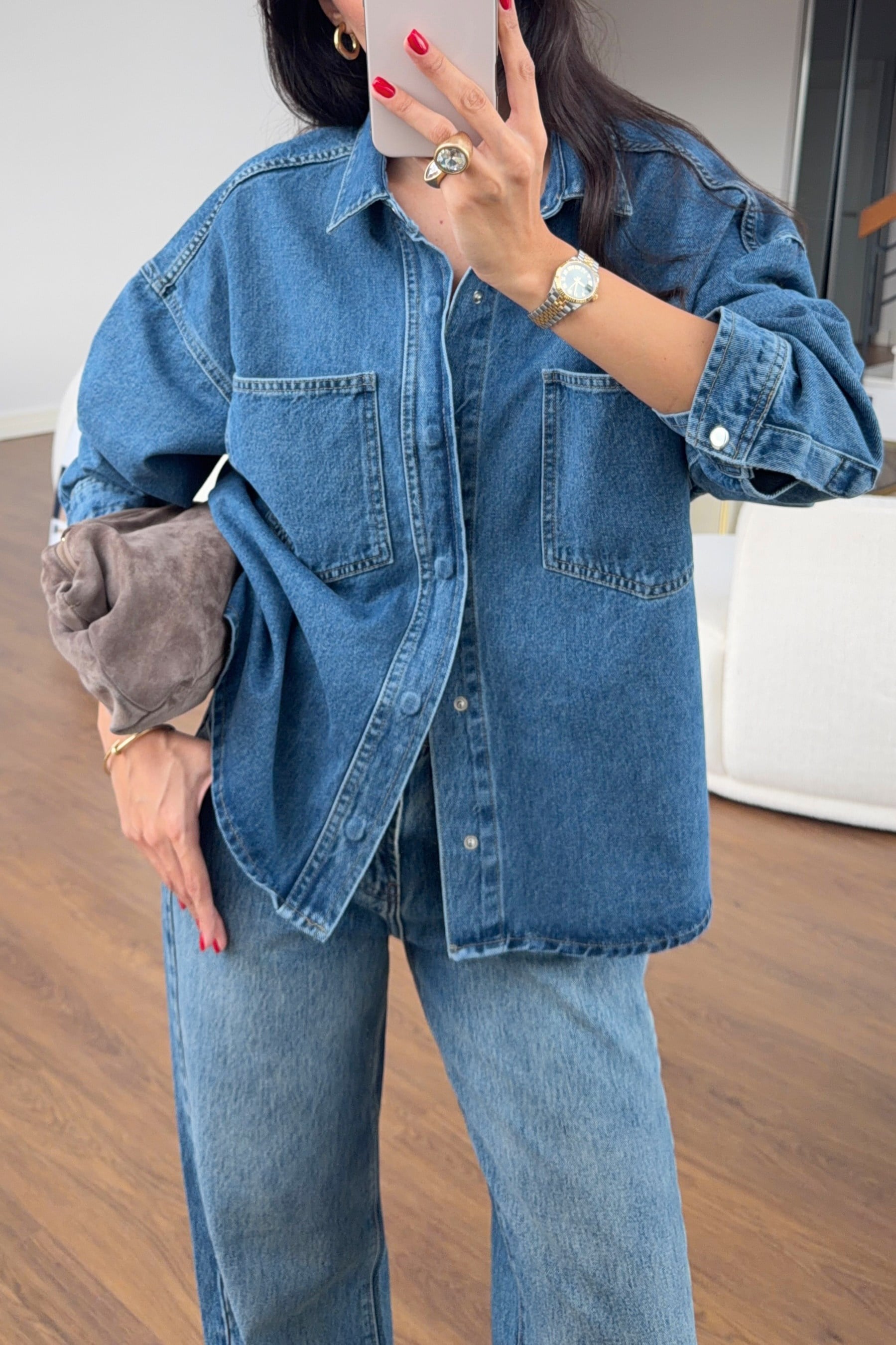 Mavi Denim Gömlek Ceket