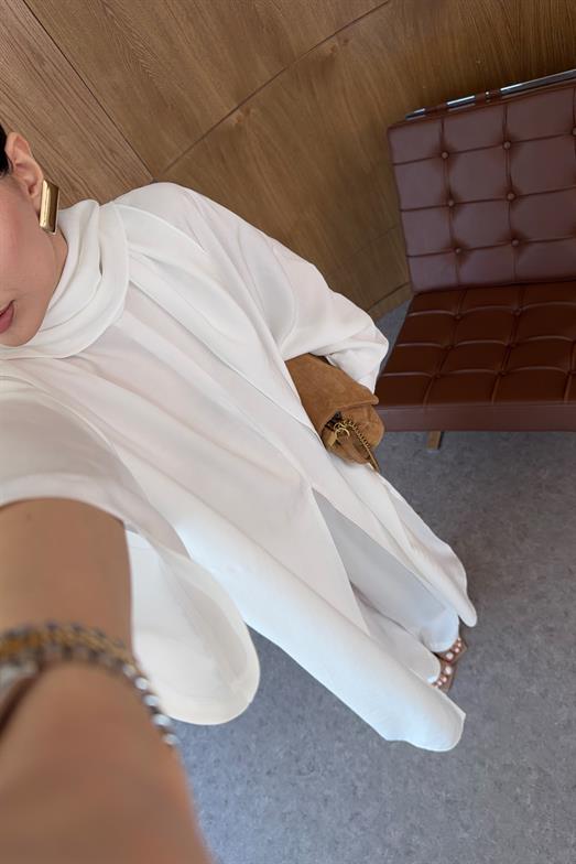 3lü Modest Beyaz Takım