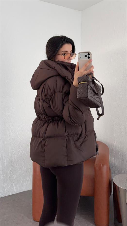 Acı Kahve Premium Şişme Mont