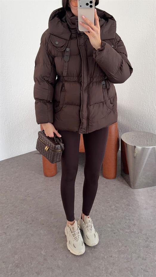 Acı Kahve Premium Şişme Mont