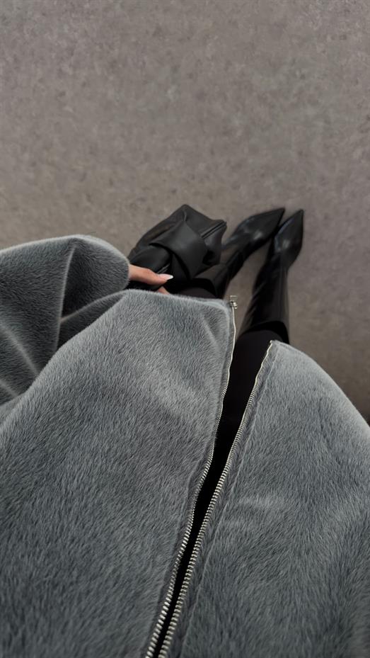 Antrasit Premium Bomber Ceket