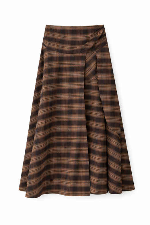 Asimetrik Kahve Etek