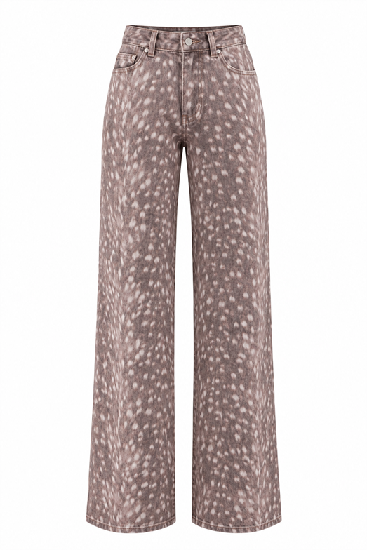 Bambi Desen Wide Leg Jean