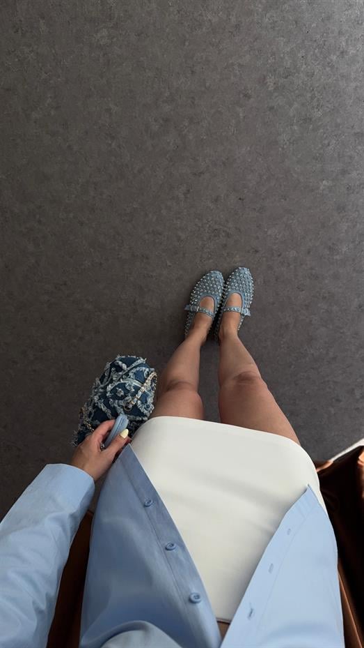 Basic Beyaz Mini Etek