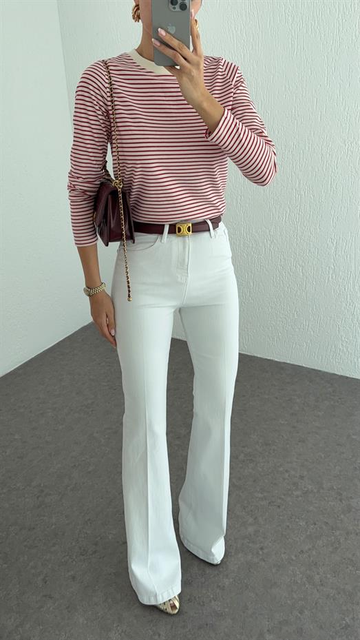 Beyaz İspanyol Jean