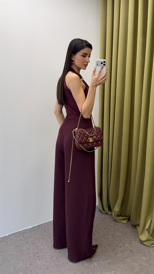 Bordo Balon Pantolon