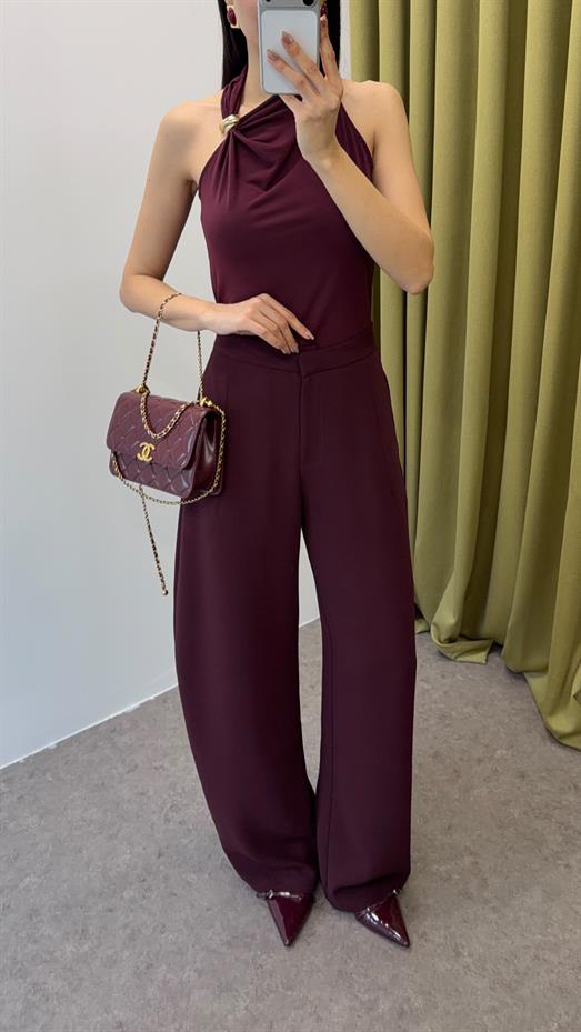 Bordo Balon Pantolon