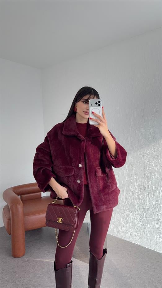 Bordo Ceket Kaban