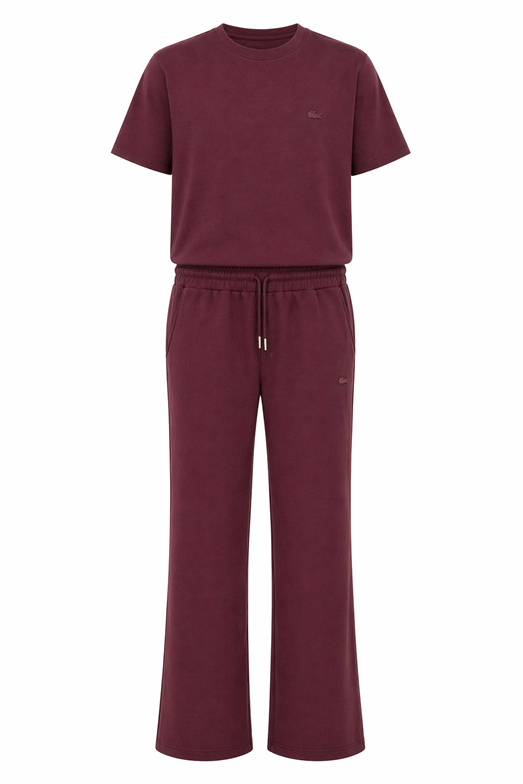 Bordo İkili Eşofman Takım