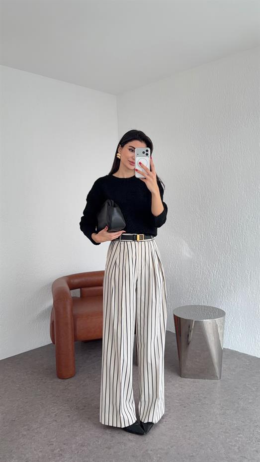 Çizgili Pantolon