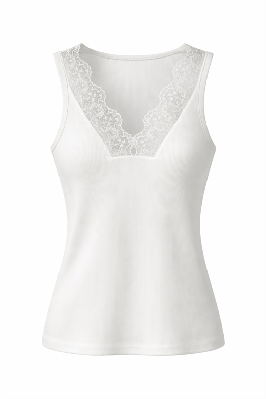 Dantelli Beyaz Atlet