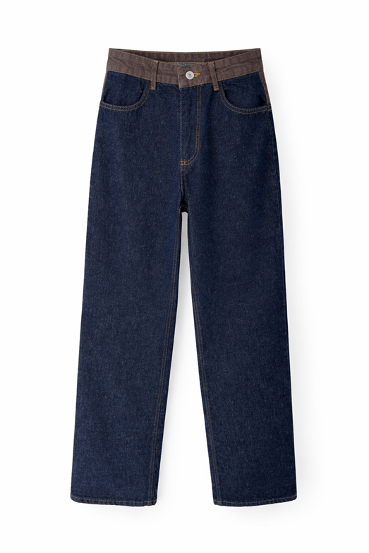 Denim Yelek-Jean Takım