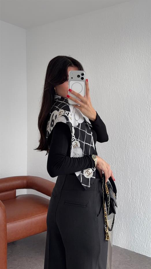 Düz Kesim Antrasit Pantolon