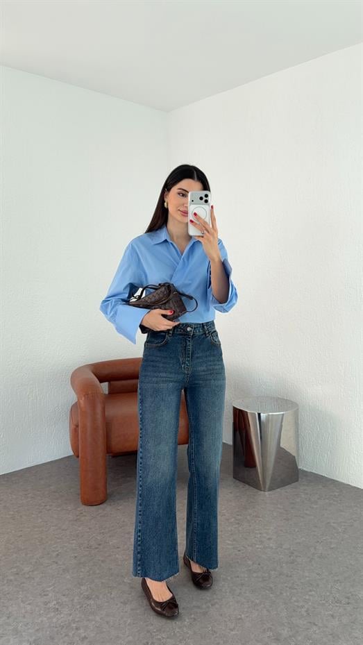 Eskitmeli Flare Jean