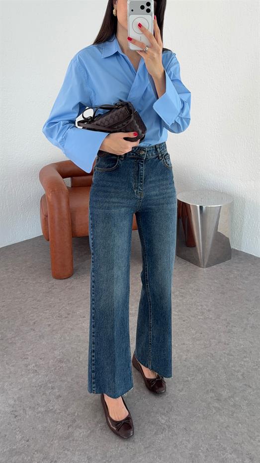 Eskitmeli Flare Jean