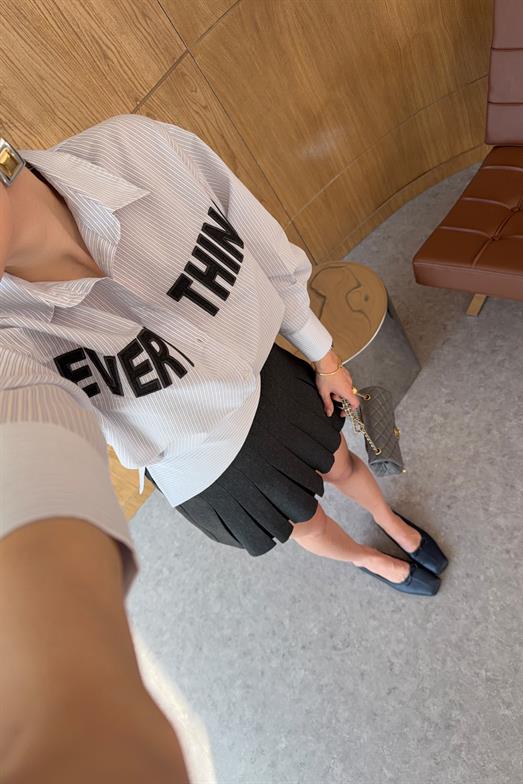 Every Thing Çizgili Gömlek