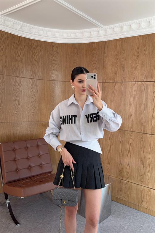 Every Thing Çizgili Gömlek