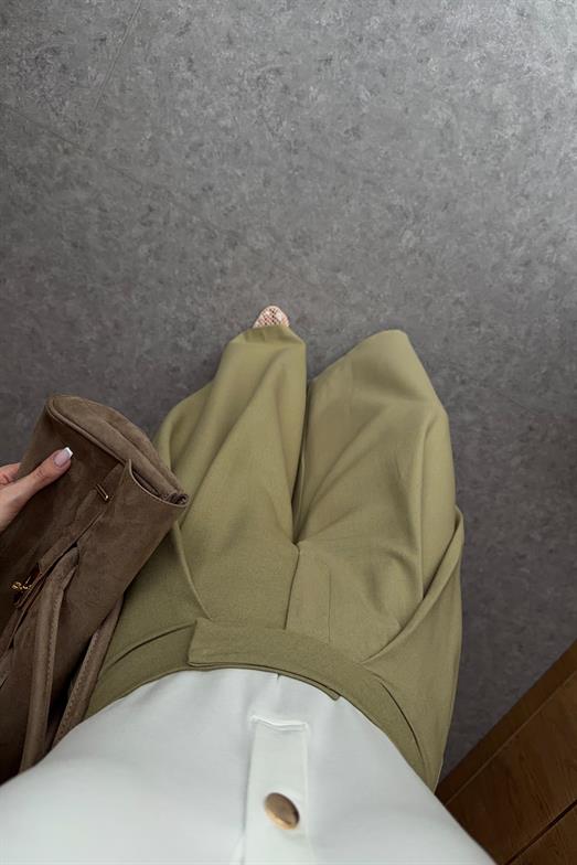 Haki Japan Kumaş Pantolon