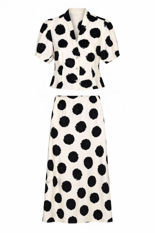 İnci Düğmeli Puantiyeli 3lü Takım