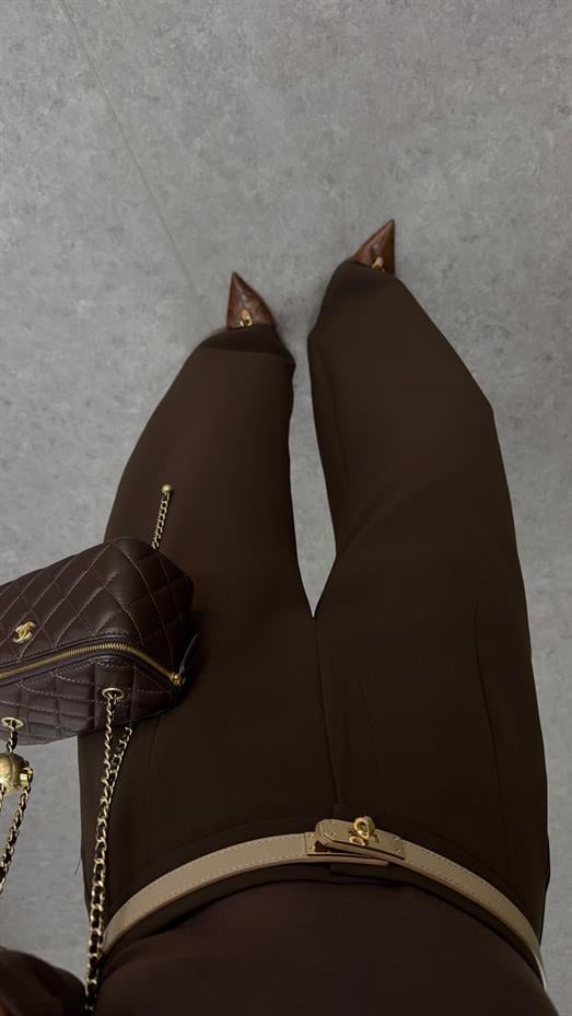 Kahve Balon Pantolon