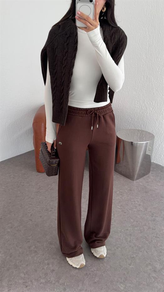 Kahverengi Eşofman Altı