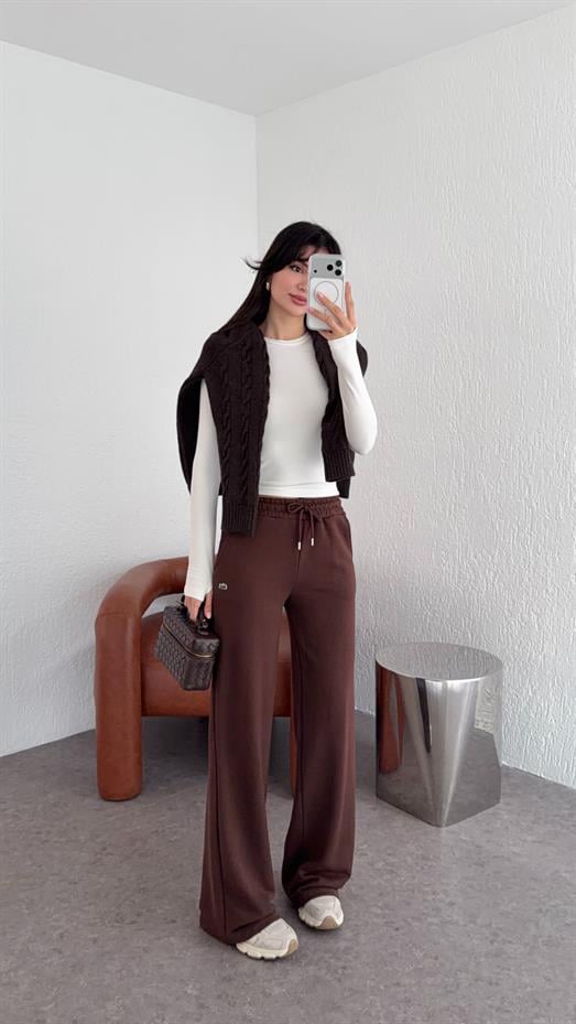 Kahverengi Eşofman Altı