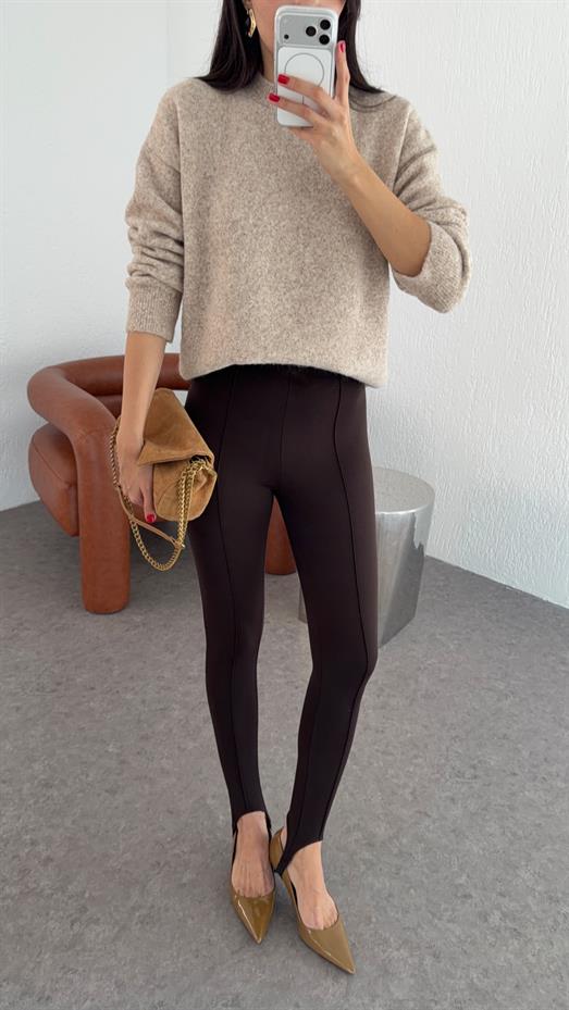 Kahverengi Füzo Tayt