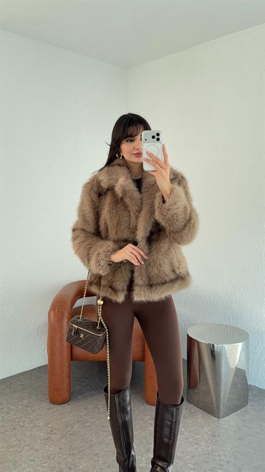 Kahverengi Premium Kürk