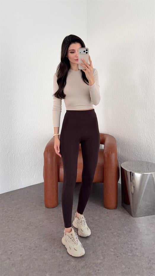 Kahverengi Termal Tayt