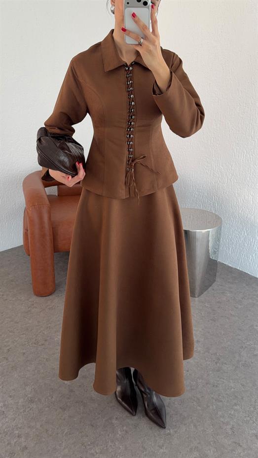 Kancalı Süet Takım