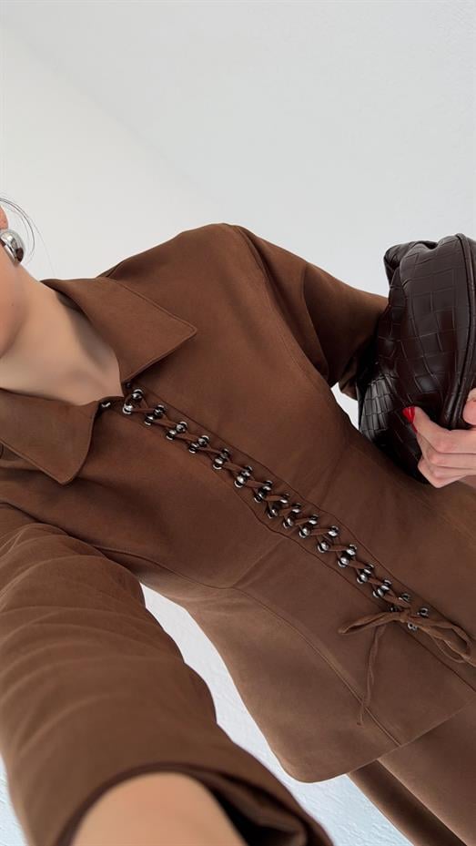 Kancalı Süet Takım