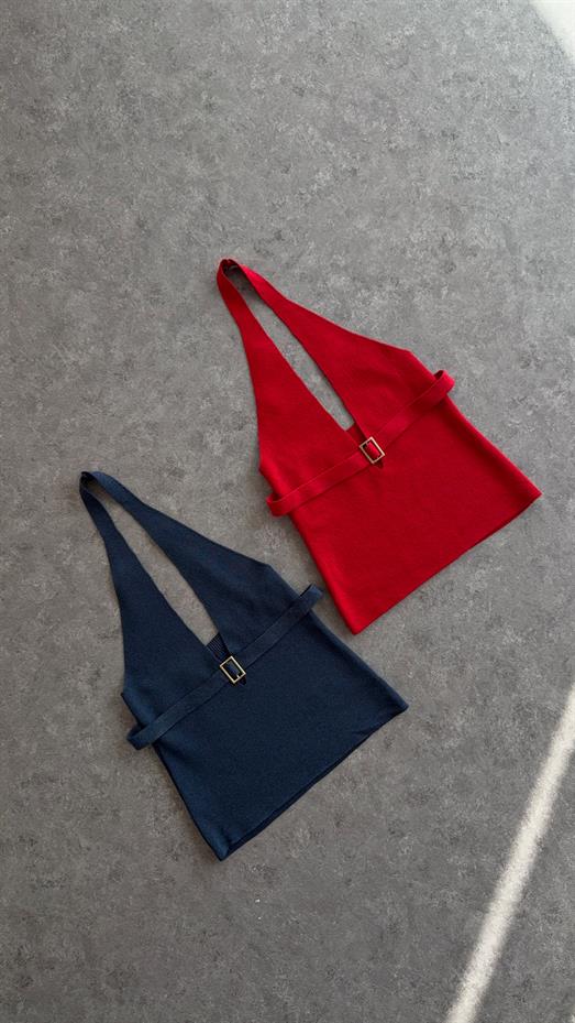 Kırmızı Çelik Triko