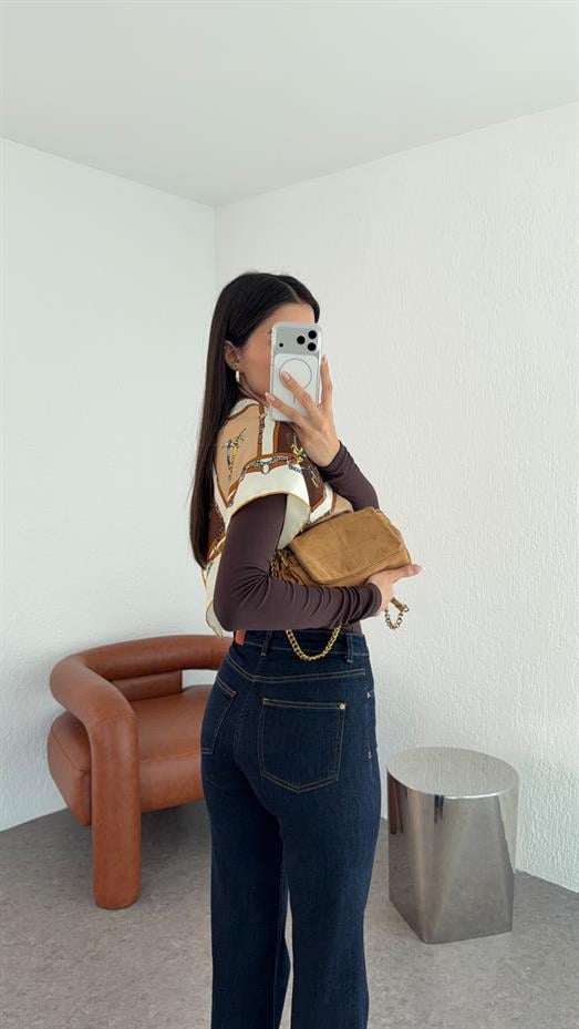 Koyu Lacivert İspanyol Jean