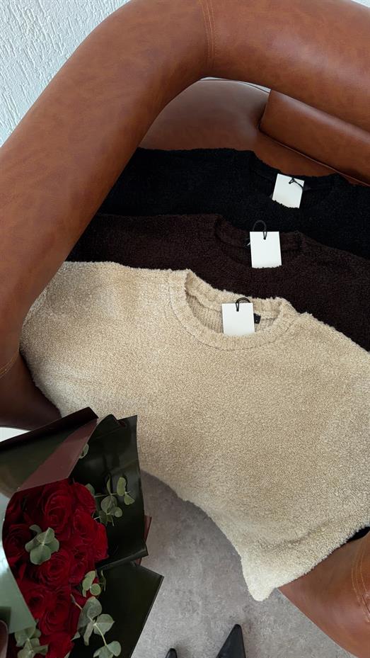 Kahverengi Krem Kazak