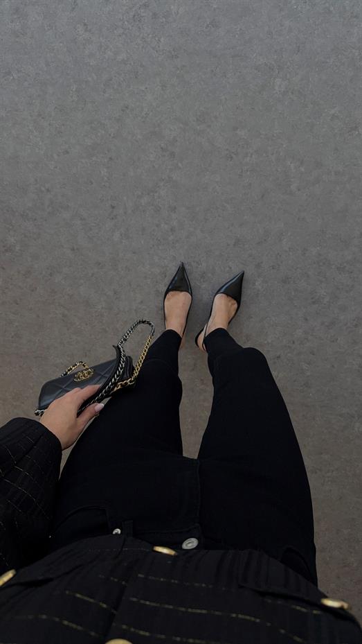 Likralı Siyah Skinny Dilvin Jean