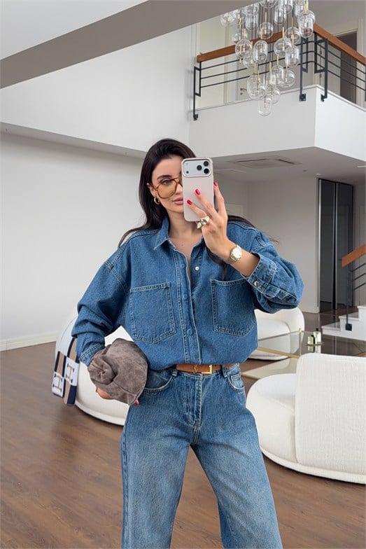 Mavi Denim Gömlek Ceket