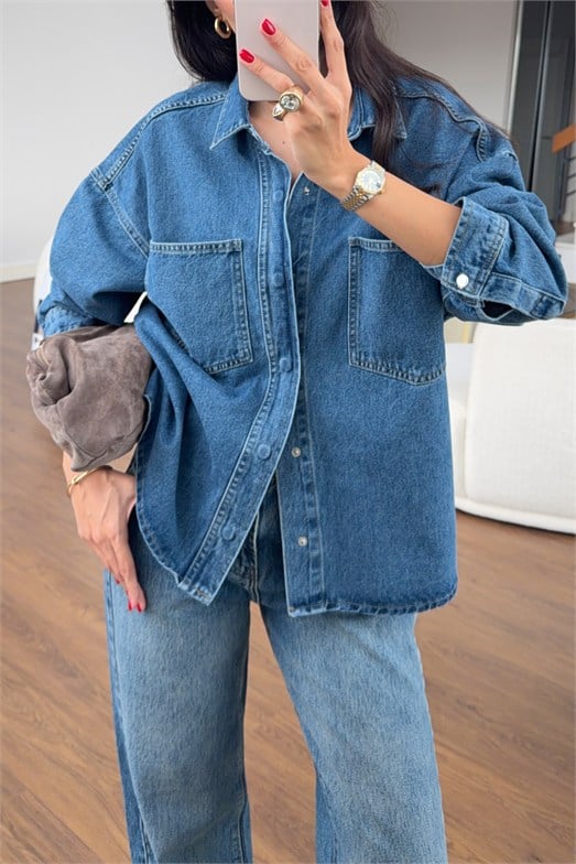 Mavi Denim Gömlek Ceket