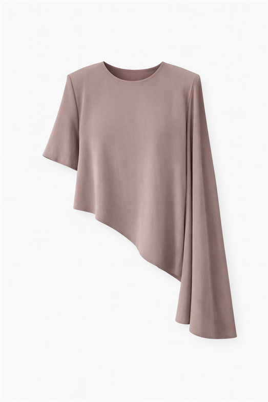 Modal Pelerinli Vizon Bluz