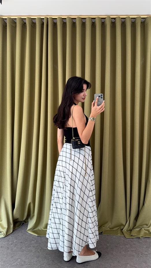 Nakışlı Premium Etek