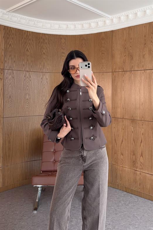 Napolyon Vizon Blazer Ceket