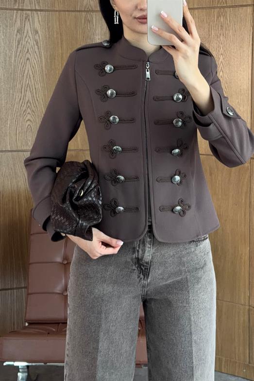 Napolyon Vizon Blazer Ceket