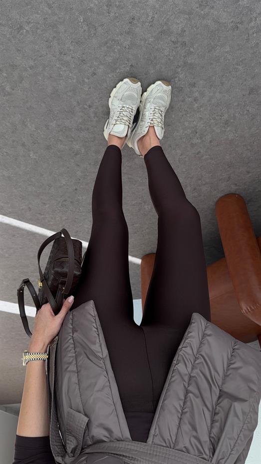 Premium Acı Kahve Disco Tayt