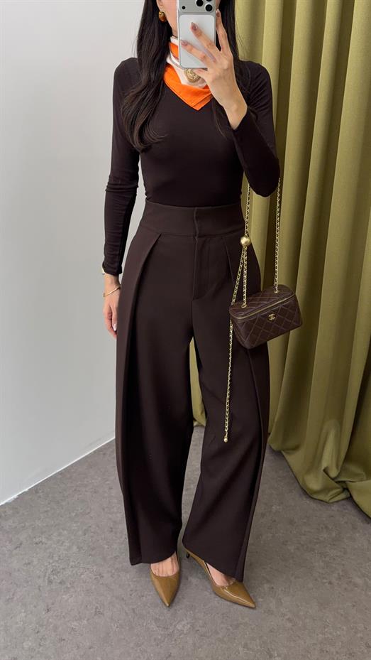 Premium Japan Kahve Pantolon