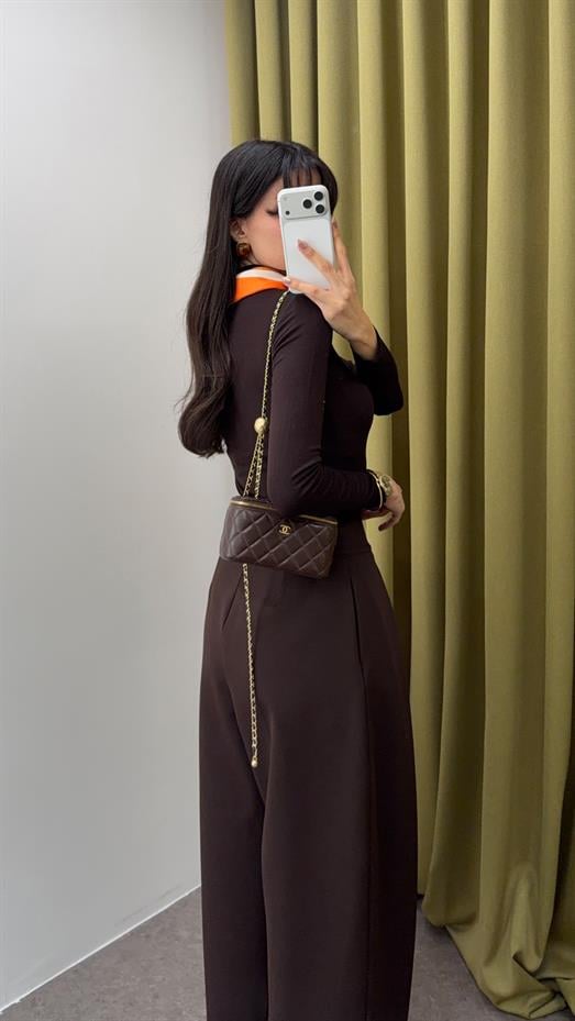 Premium Japan Kahve Pantolon