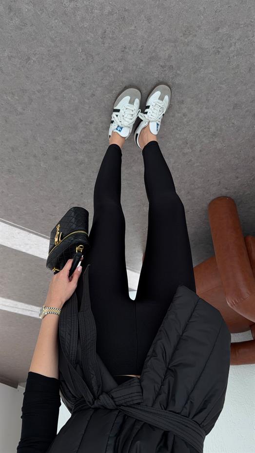 Premium Siyah Disco Tayt